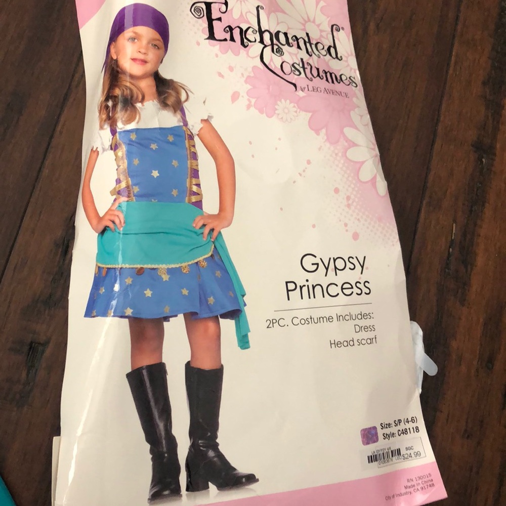 Girls Gypsy costume